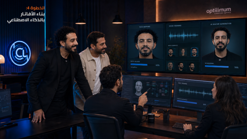 بناء الأفاتار بالذكاء الاصطناعي — Building the avatar