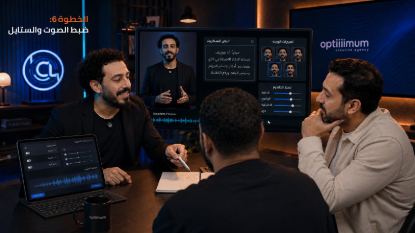 ضبط الصوت والستايل — Tuning voice and style