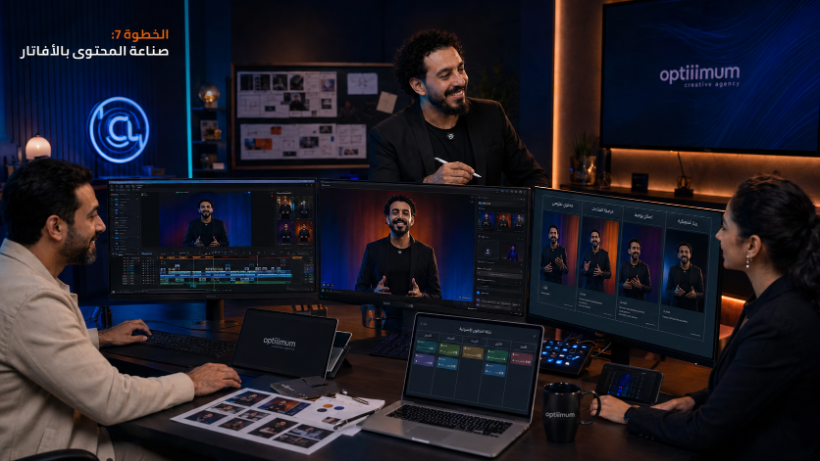 صناعة المحتوى بالأفاتار — Producing the content
