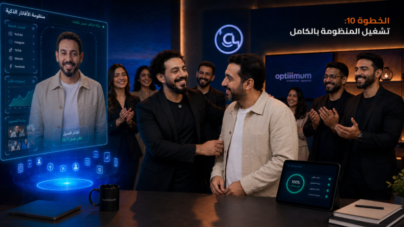 تشغيل المنظومة بالكامل — The full system running