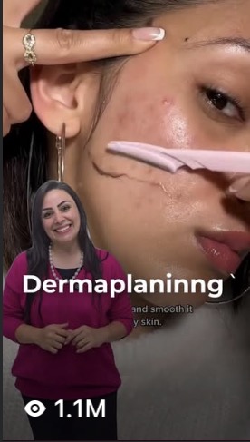 مقطع من حساب عميل حقّق 1.1 مليون مشاهدة · a client clip with 1.1M views
